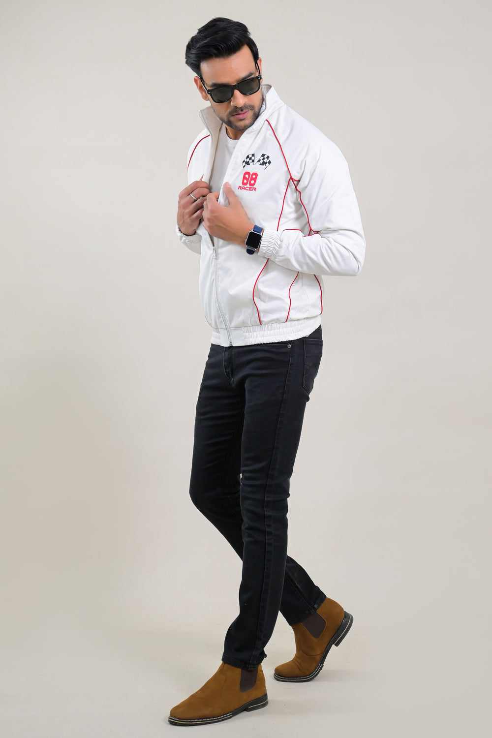 Soul Armor Racing Theme Full Sleeve Track Jacket