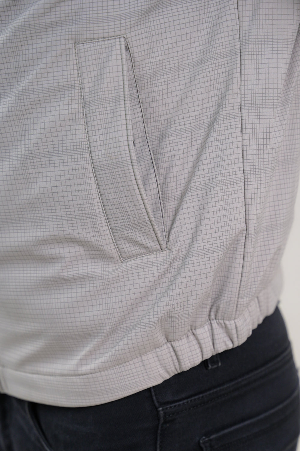 Soul Armor Fine Check Pattern Full Sleeve Jacket