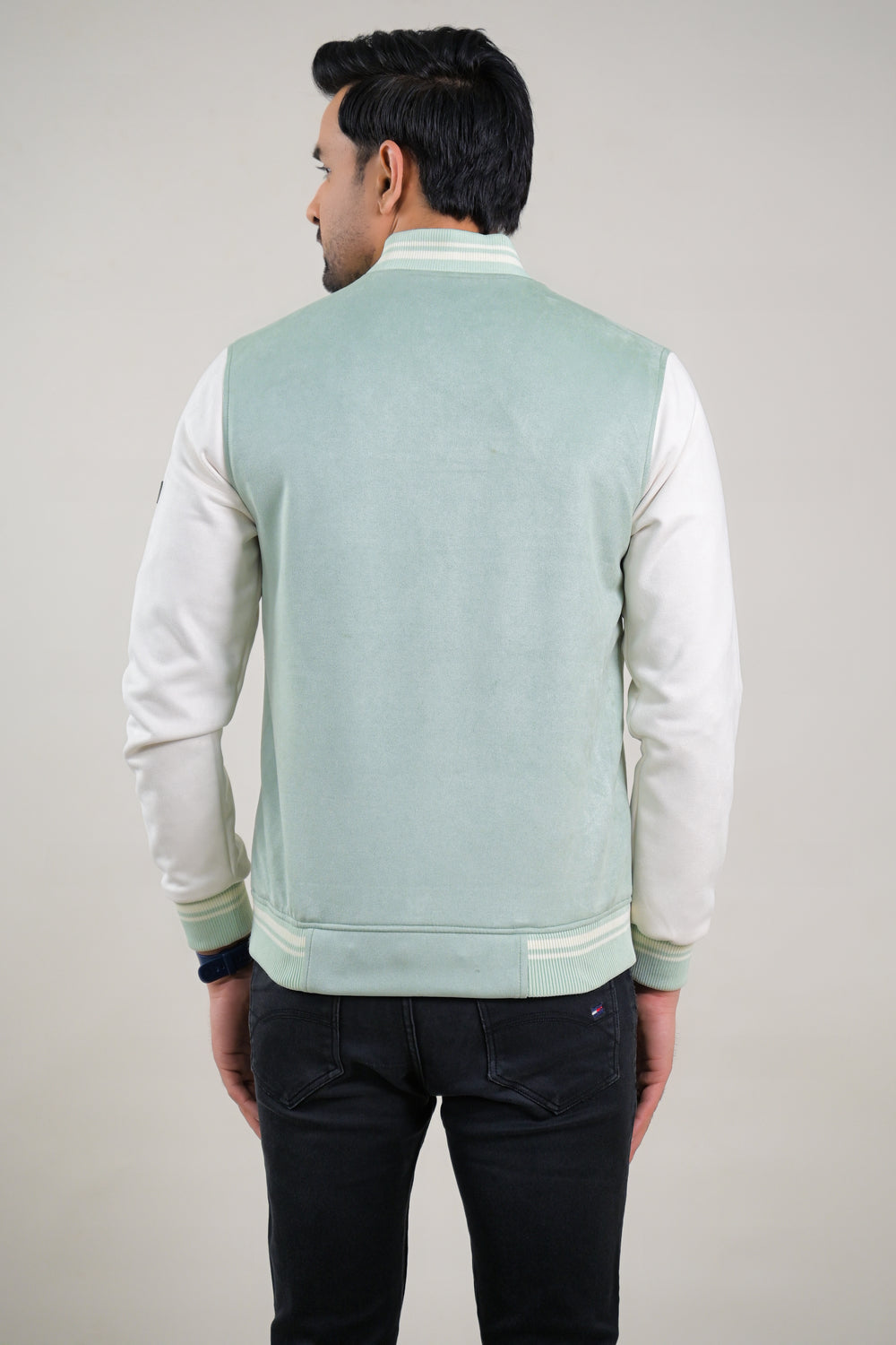 Soul Armor Varsity Style Full Sleeve Snap Button Jacket