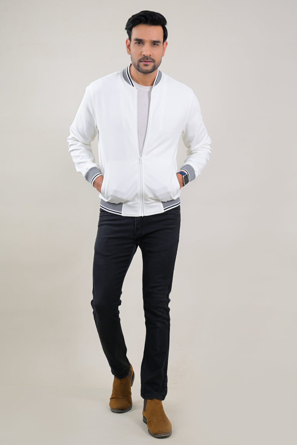 Soul Armor Solid Lightweight Zipper Jacket