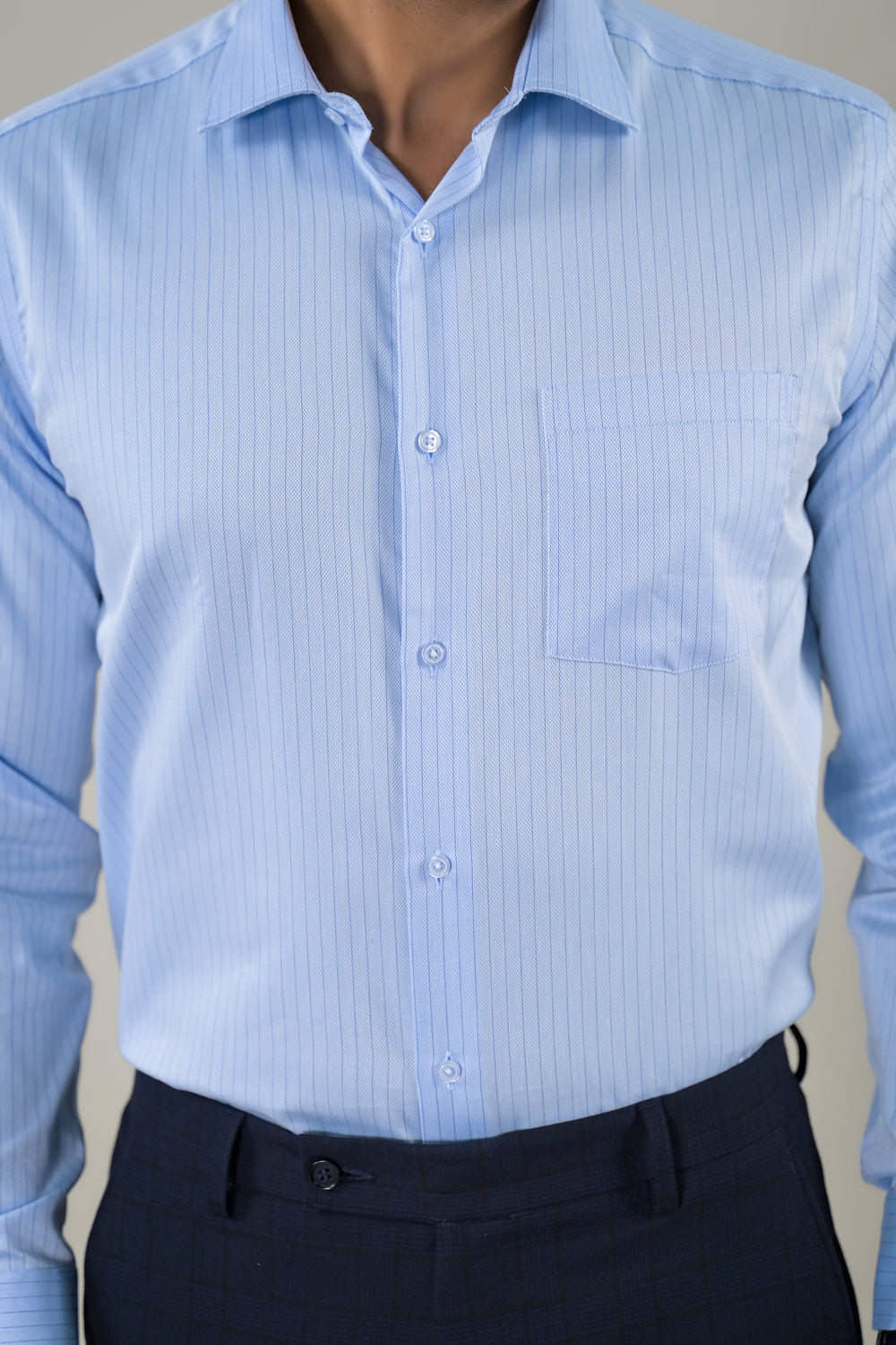 Park Avenue Mens Striper Formal Shirt