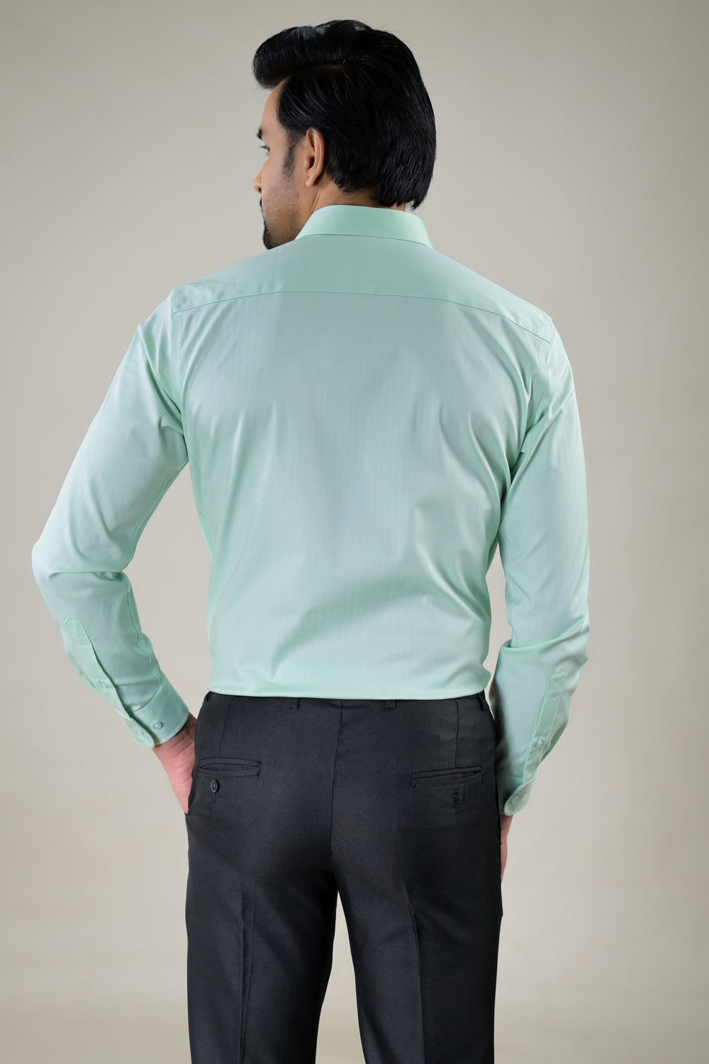 Park Avenue Mens Classic Solid  Formal Shirt