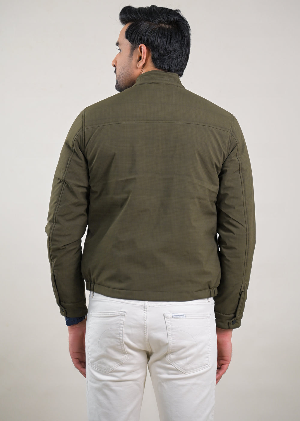 Soul Armor Fine Check Pattern Full Sleeve Jacket