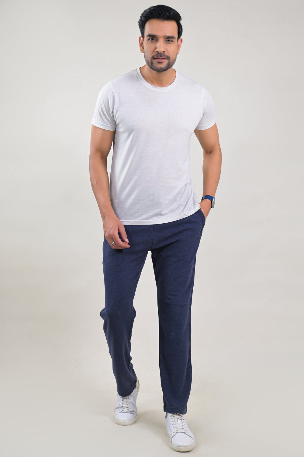 Soul Armor Solid Casual Wear Comfort Fit Mens Lower