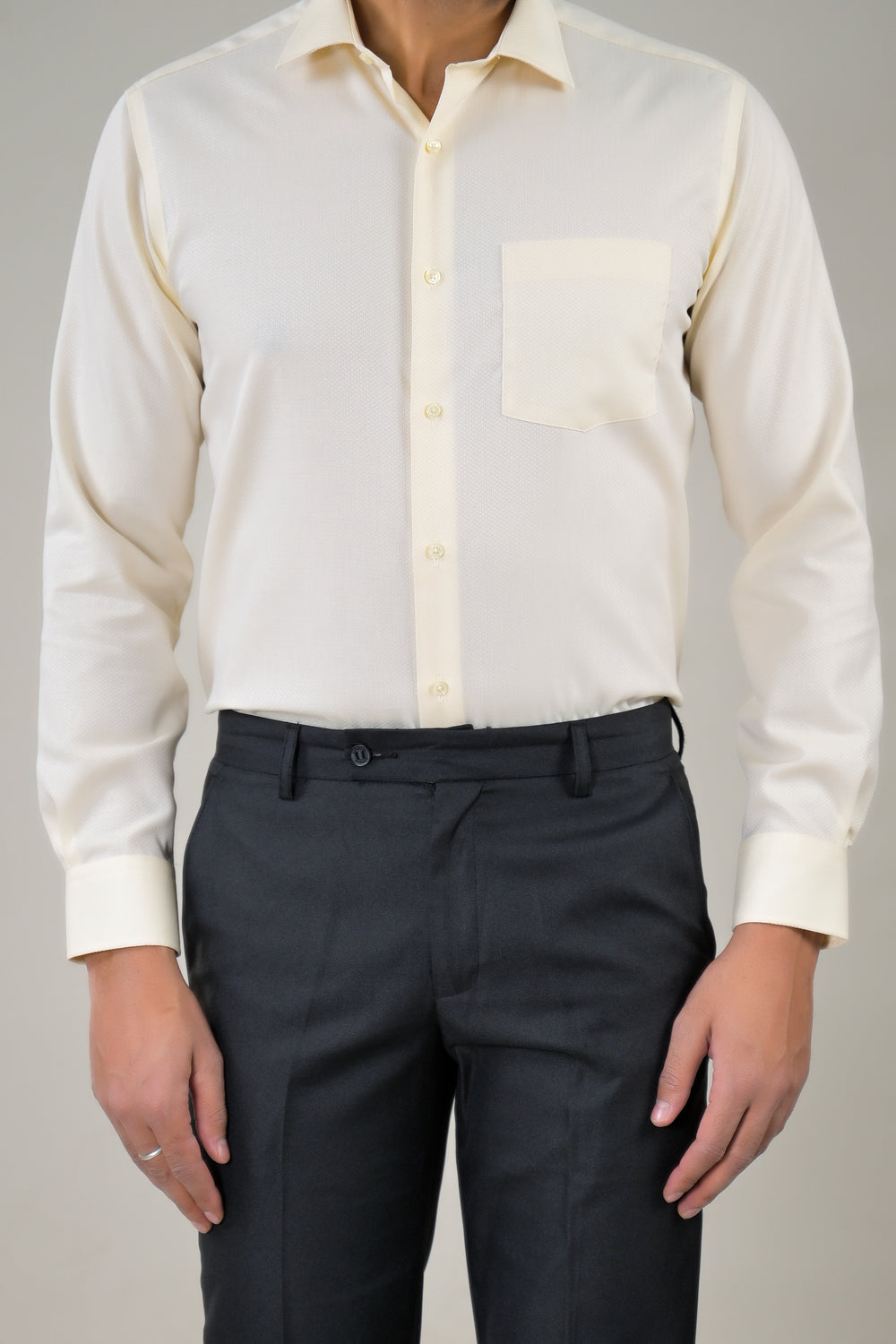 Park Avenue  Mens Plain Formal Office Wear Shirt