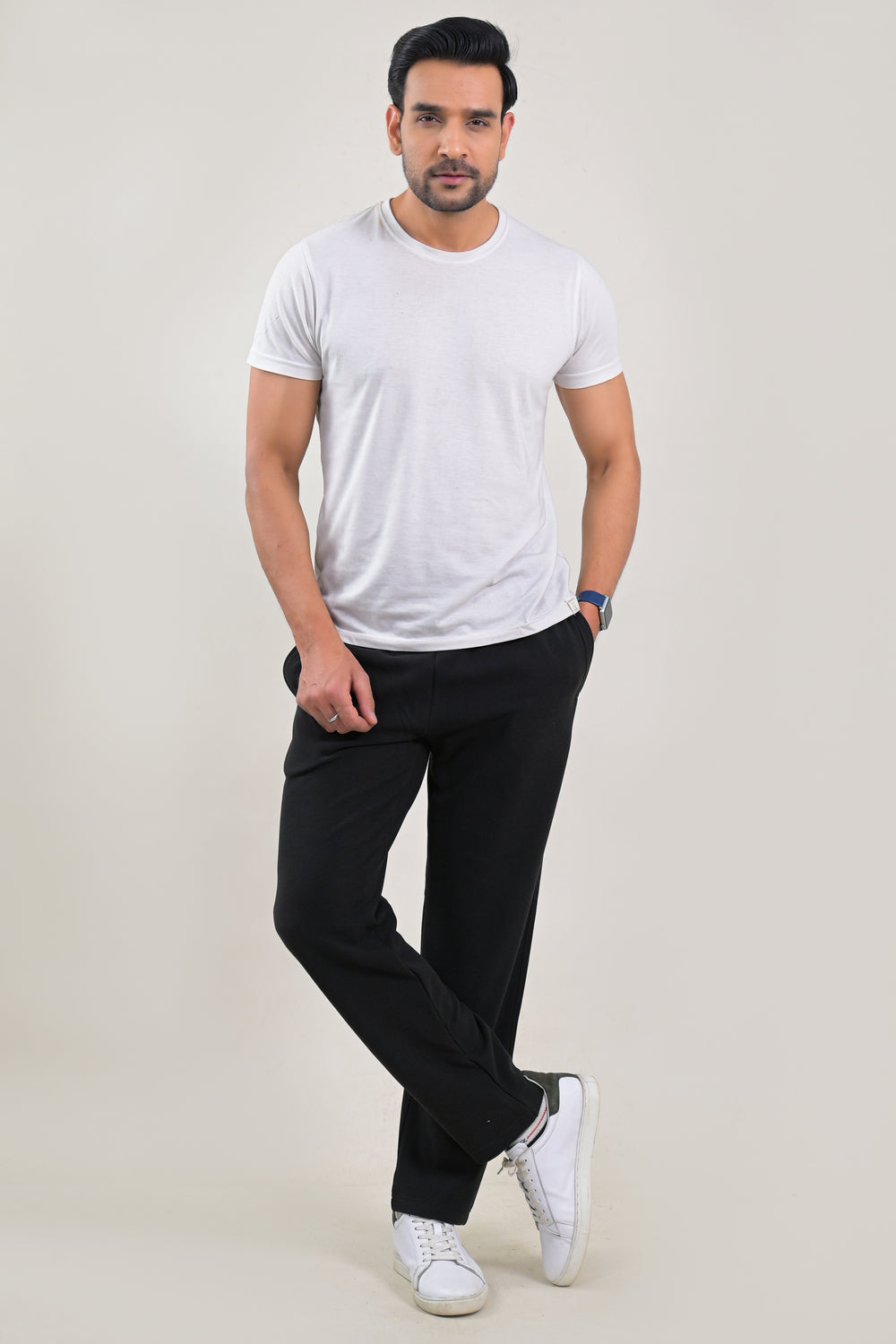 Soul Armor Solid Casual Wear Comfort Fit mens lower