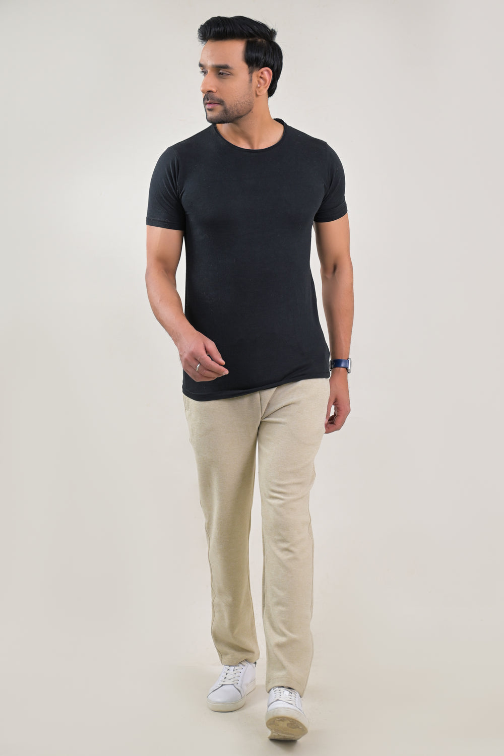 Soul Armor Solid Casual Wear Comfort Fit Mens Lower
