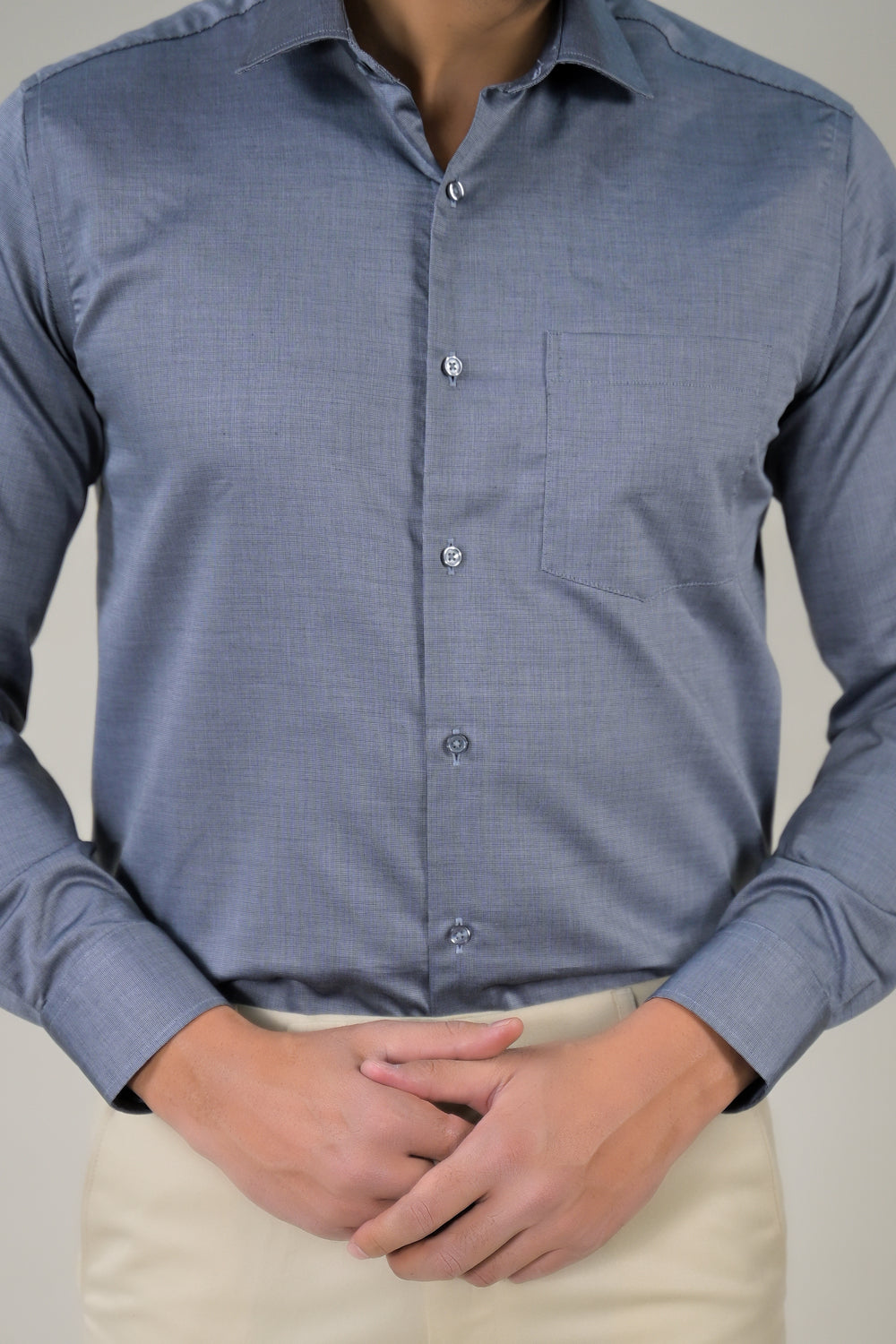 Park Avenue  Elegant Textured Formal Shirt