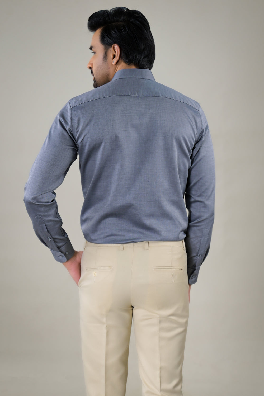 Park Avenue  Elegant Textured Formal Shirt