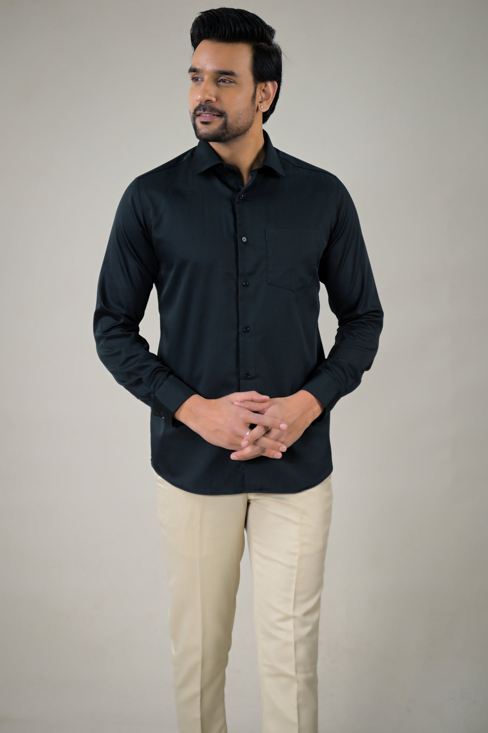 Park Avenue Solid Mens Formal Shirt