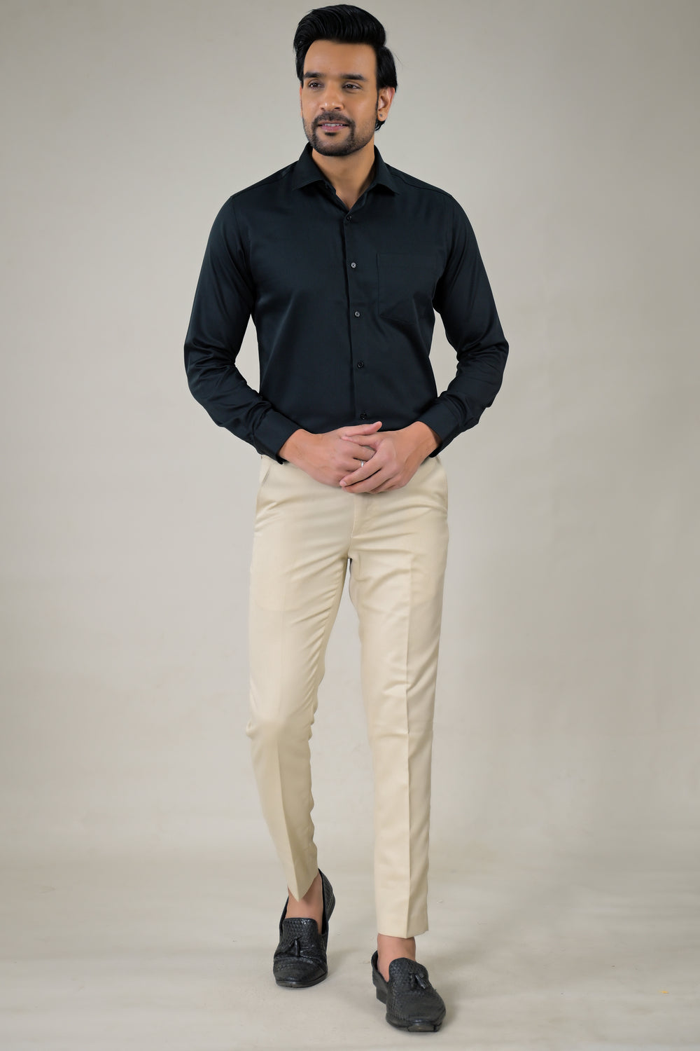 Park Avenue Solid Mens Formal Shirt