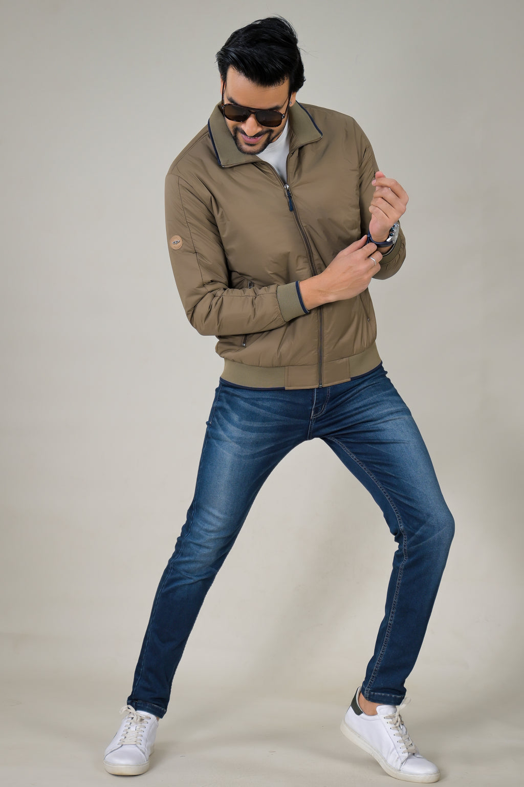 Color-Plus Sleek & Lightweight Casual Jackets Everyday Stand-Collar Jackets The Essential Transitional Jacket