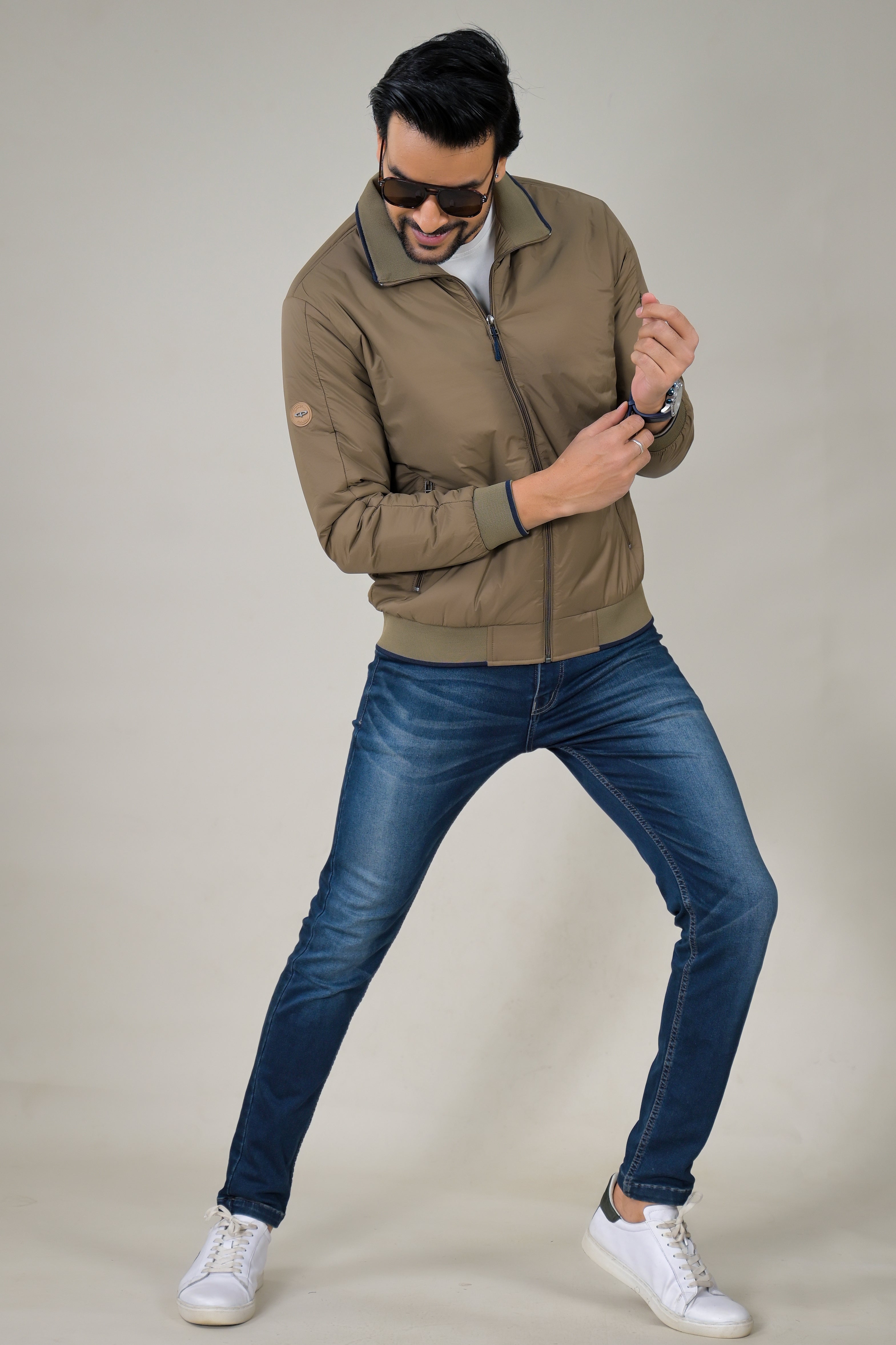 Color-Plus Sleek & Lightweight Casual Jackets Everyday Stand-Collar Jackets The Essential Transitional Jacket
