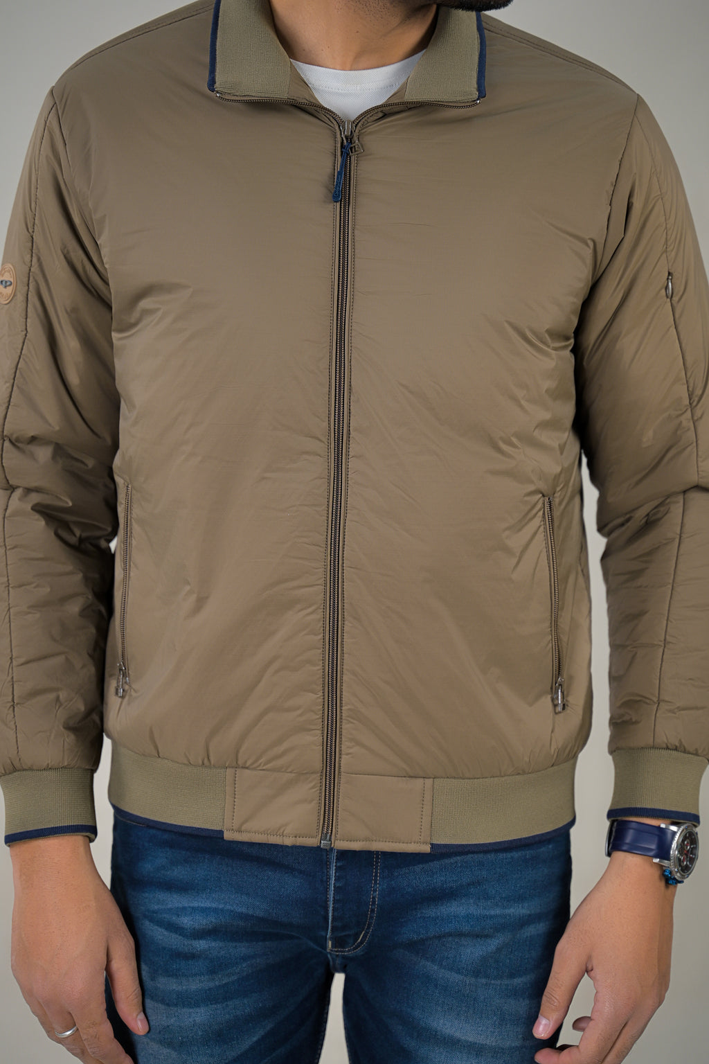Color-Plus Sleek & Lightweight Casual Jackets Everyday Stand-Collar Jackets The Essential Transitional Jacket