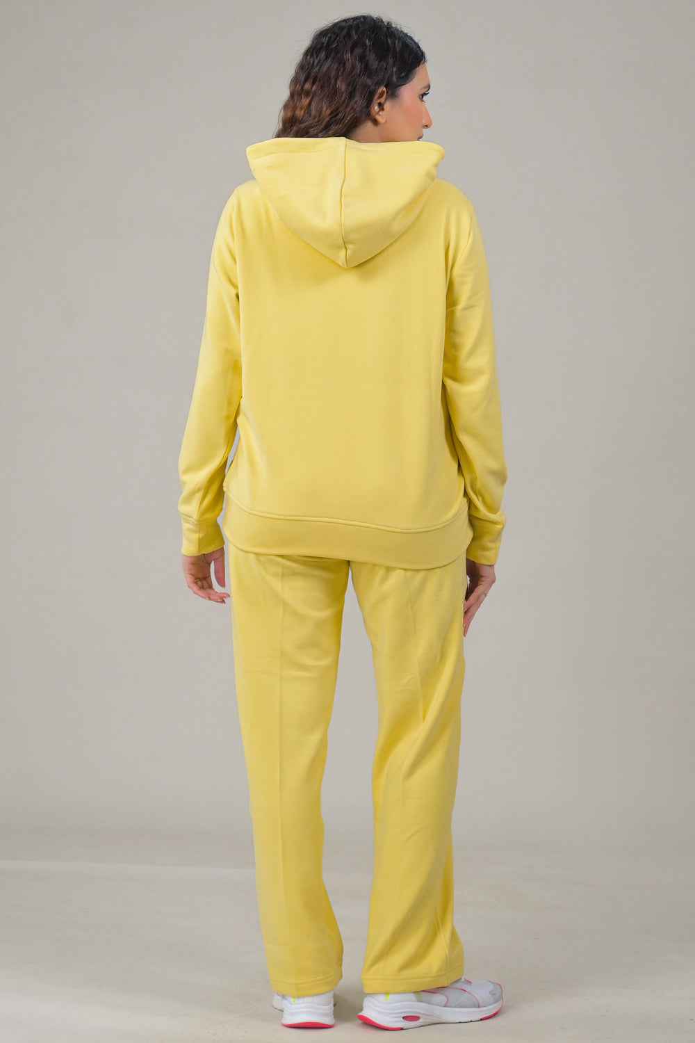 Soul Armor Solid Hoodie & Track Pant Women Co-Ord Sets