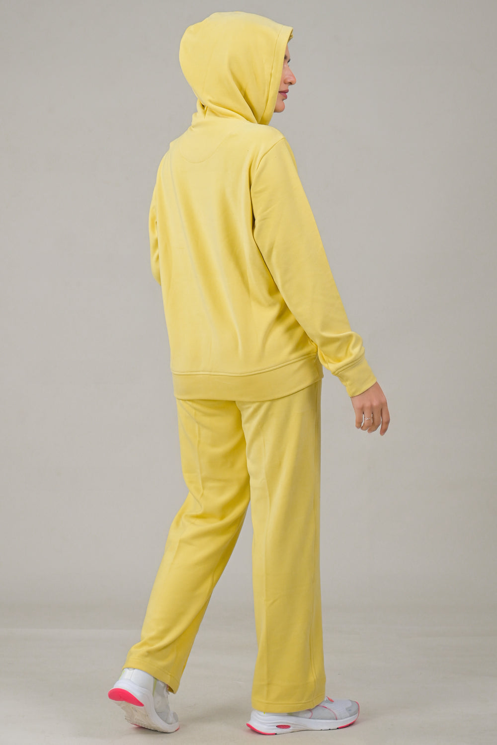 Soul Armor Solid Hoodie & Track Pant Women Co-Ord Sets