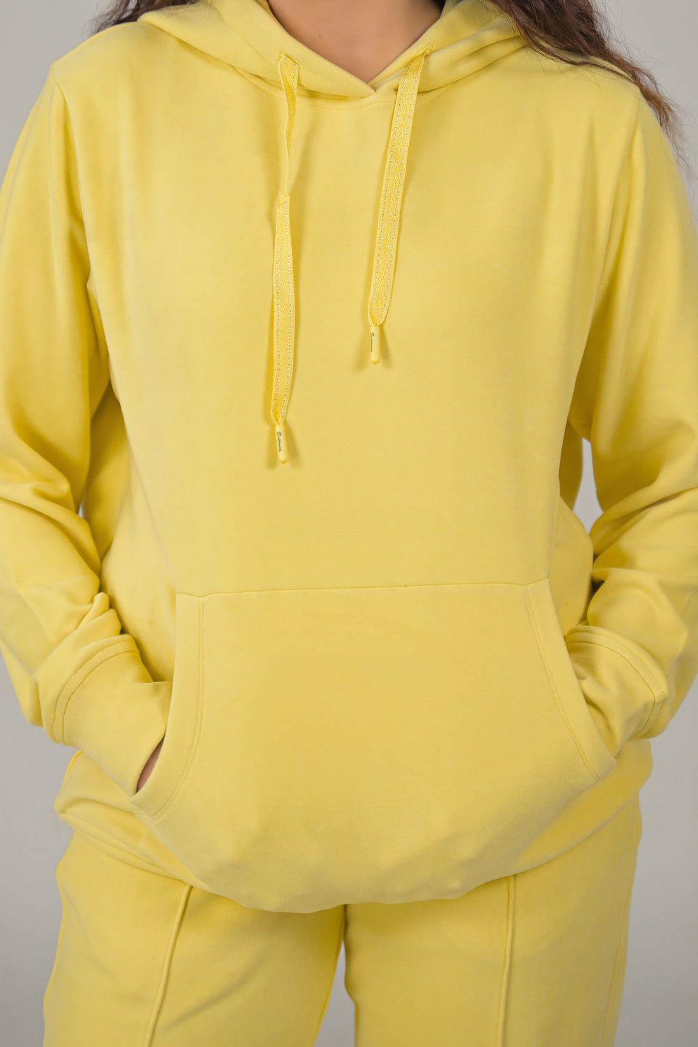 Soul Armor Solid Hoodie & Track Pant Women Co-Ord Sets