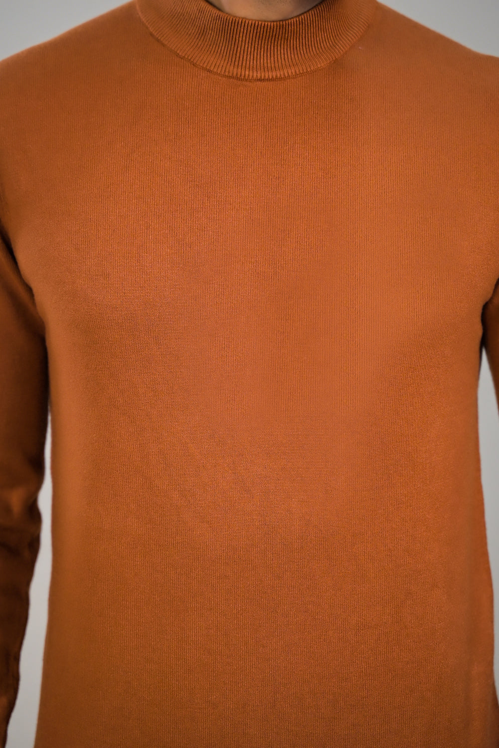 Soul Armor Classic Solid  Wool Blend Turtleneck Sweater