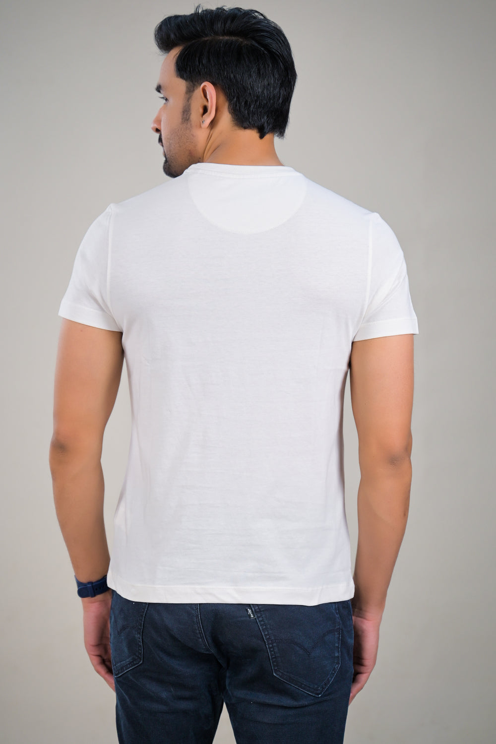 US Polo Mens Graphic Print Round Neck T-Shirt