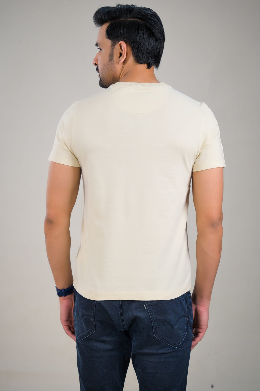 US Polo Mens Graphic Print Round Neck T-Shirt