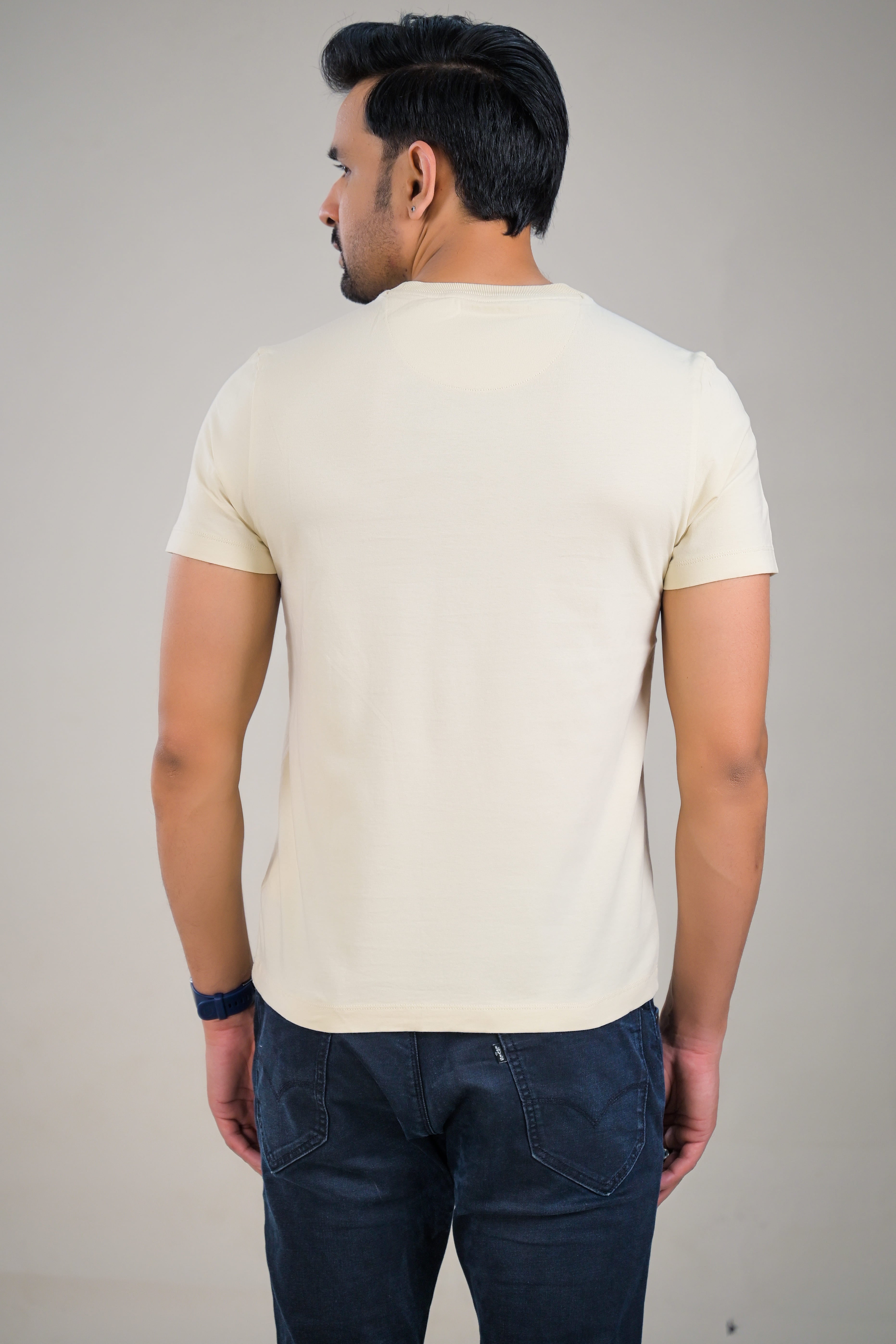 US Polo Mens Graphic Print Round Neck T-Shirt
