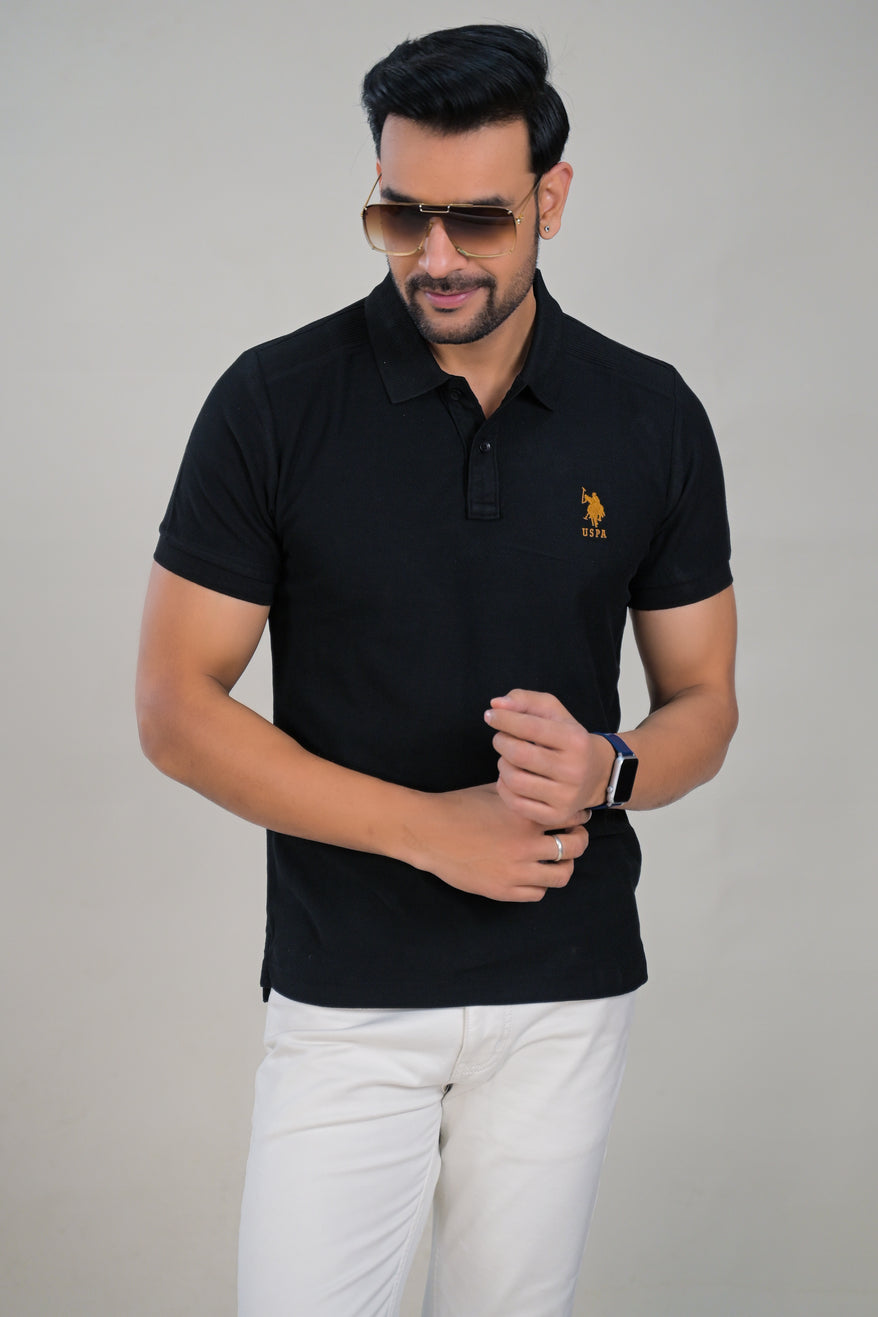 US Polo Mens Half Sleeve Polo T-Shirt