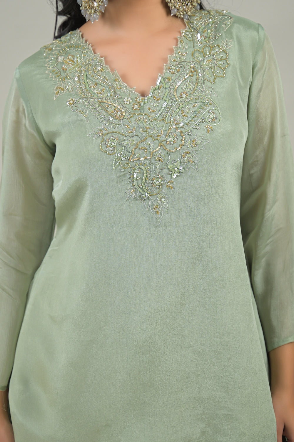 Soul Armor Designer Embroidered Co-Ord Set for Women