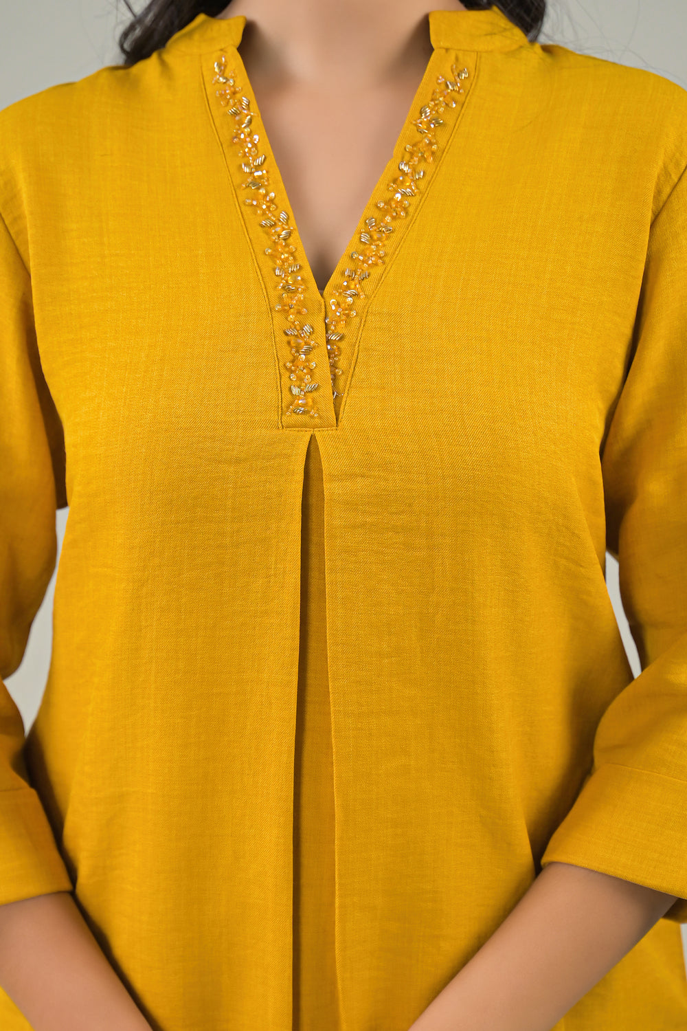 Soul Armor Minimal Solid Kurta Co-Ord Set