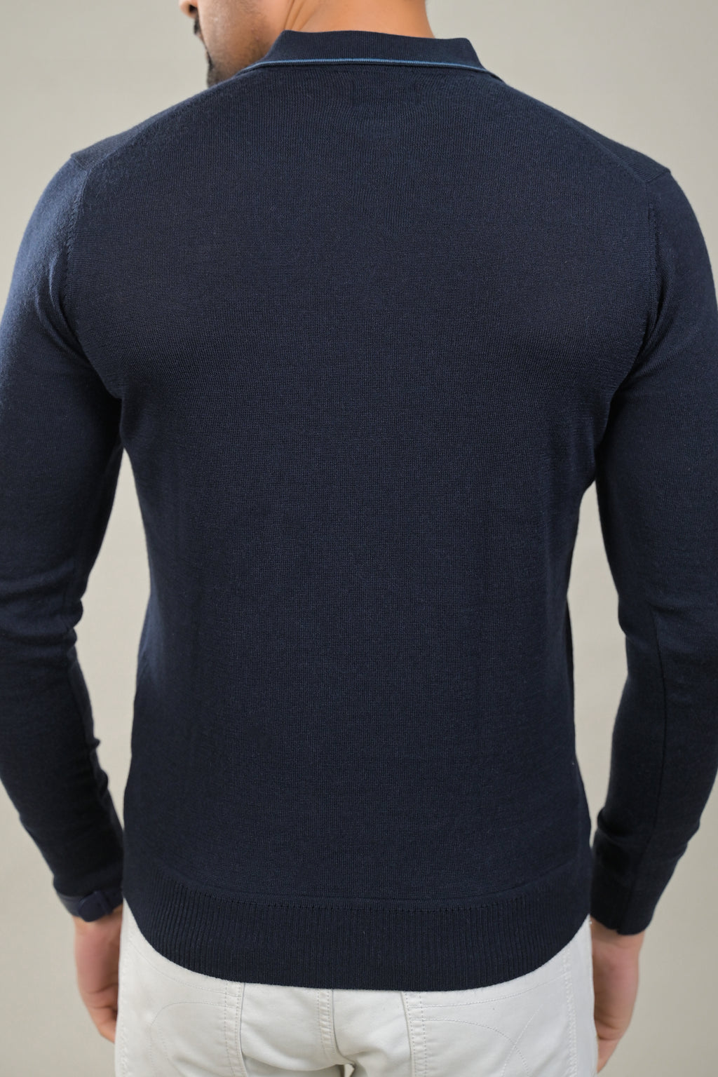 Raymond Mens Classic Textured Polo Neck Sweater