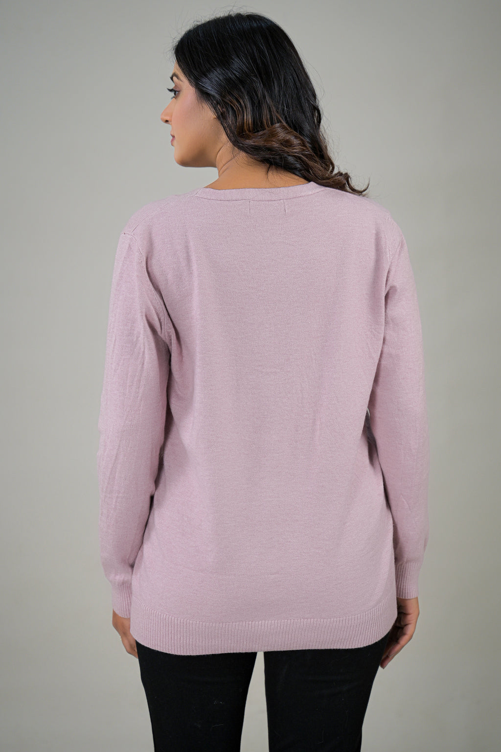 Soul Armor Solid Full Sleeve Button Cardigan Sweater