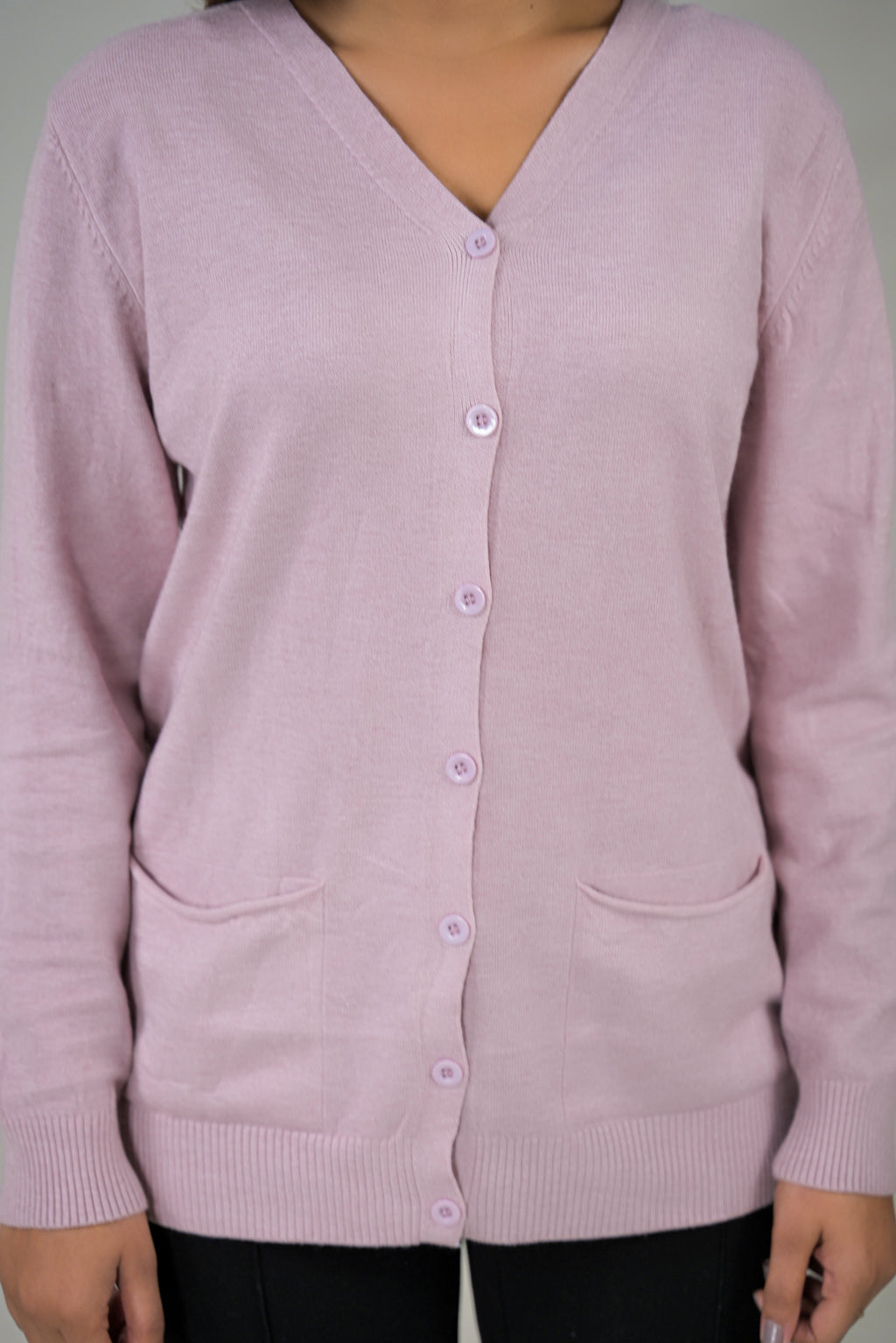 Soul Armor Solid Full Sleeve Button Cardigan Sweater