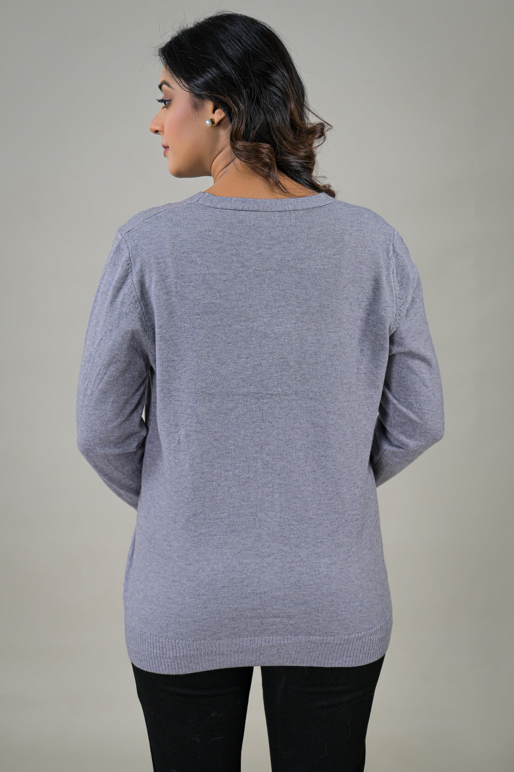 Soul Armor Solid Full Sleeve Button Cardigan Sweater