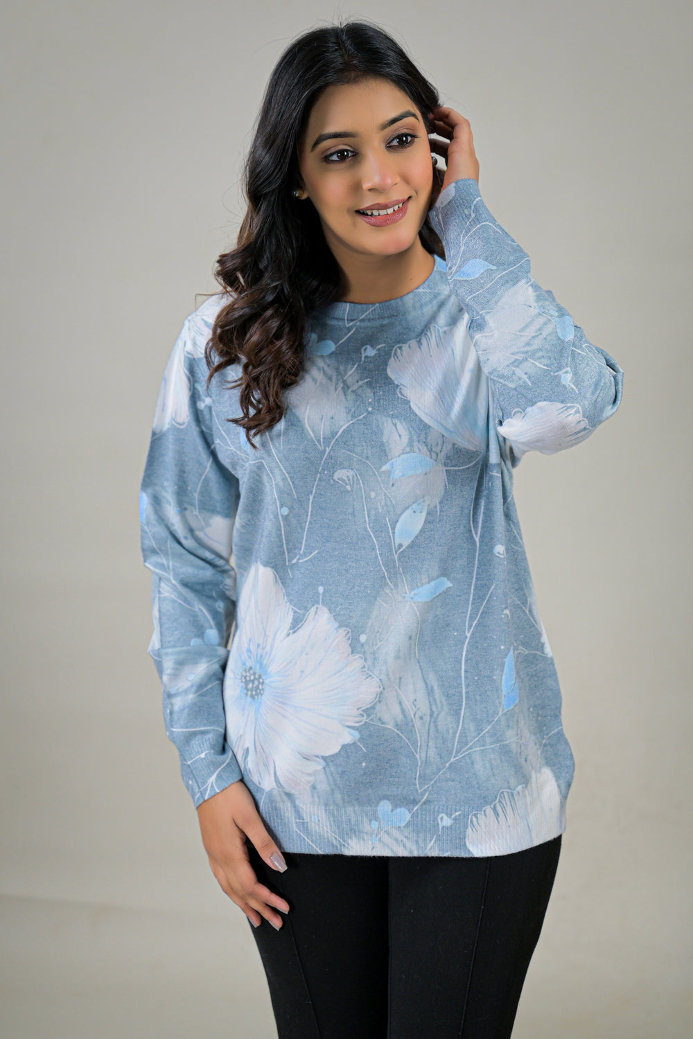 Soul Armor Printed Ladies Pullover Top Wear Ladies