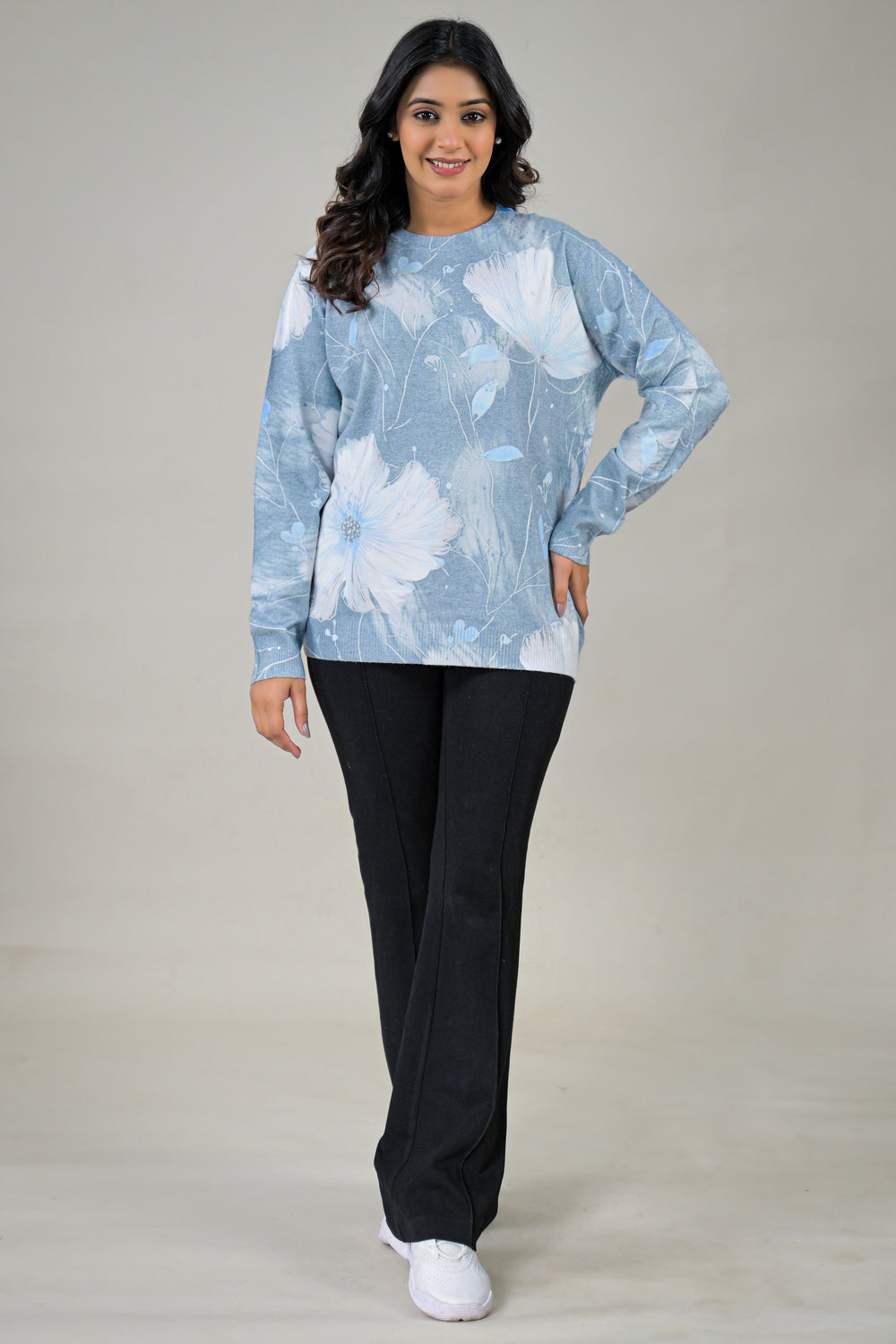 Soul Armor Printed Ladies Pullover Top Wear Ladies