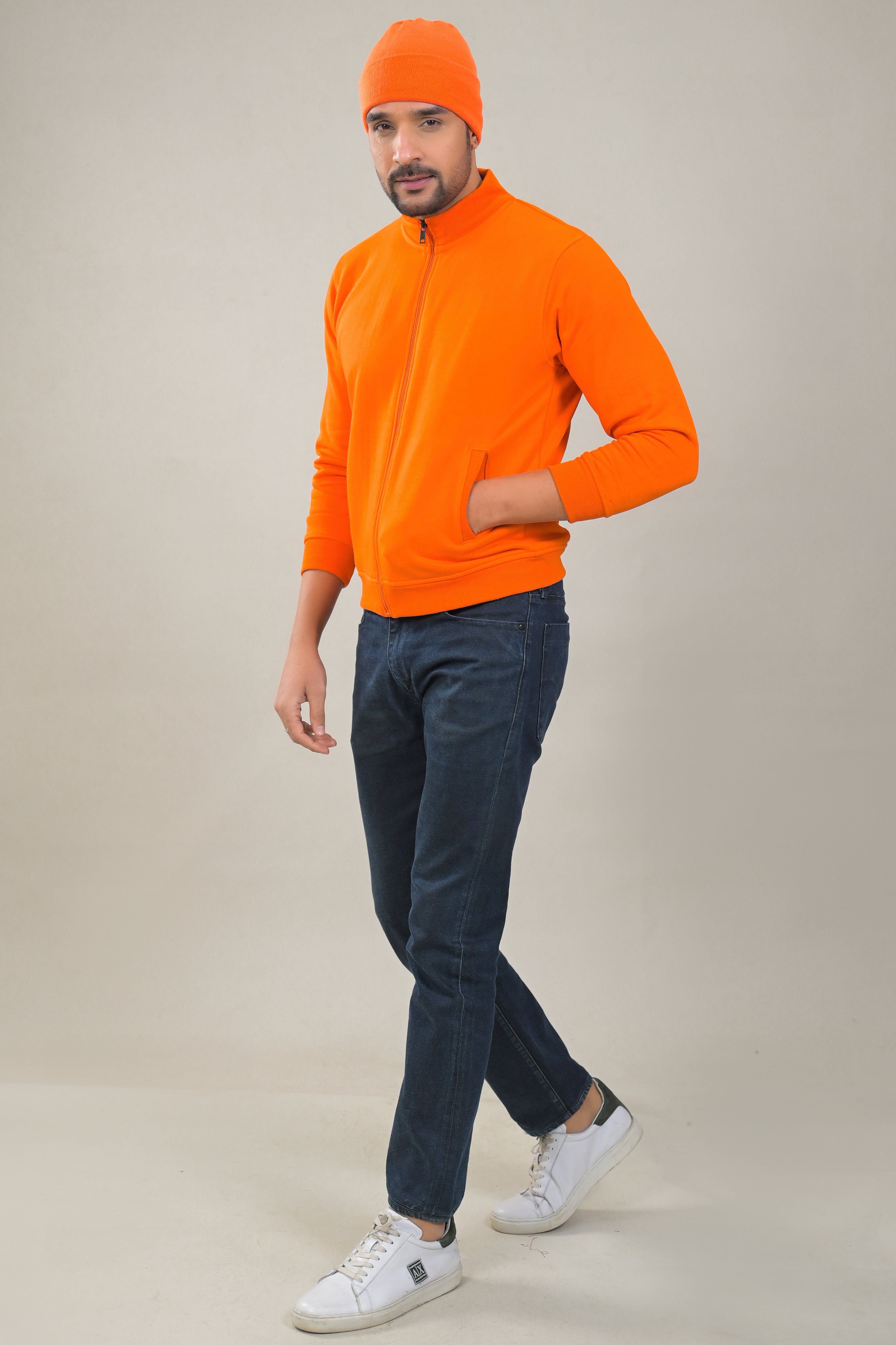 Elevate Solid Woolen Beanie Cap