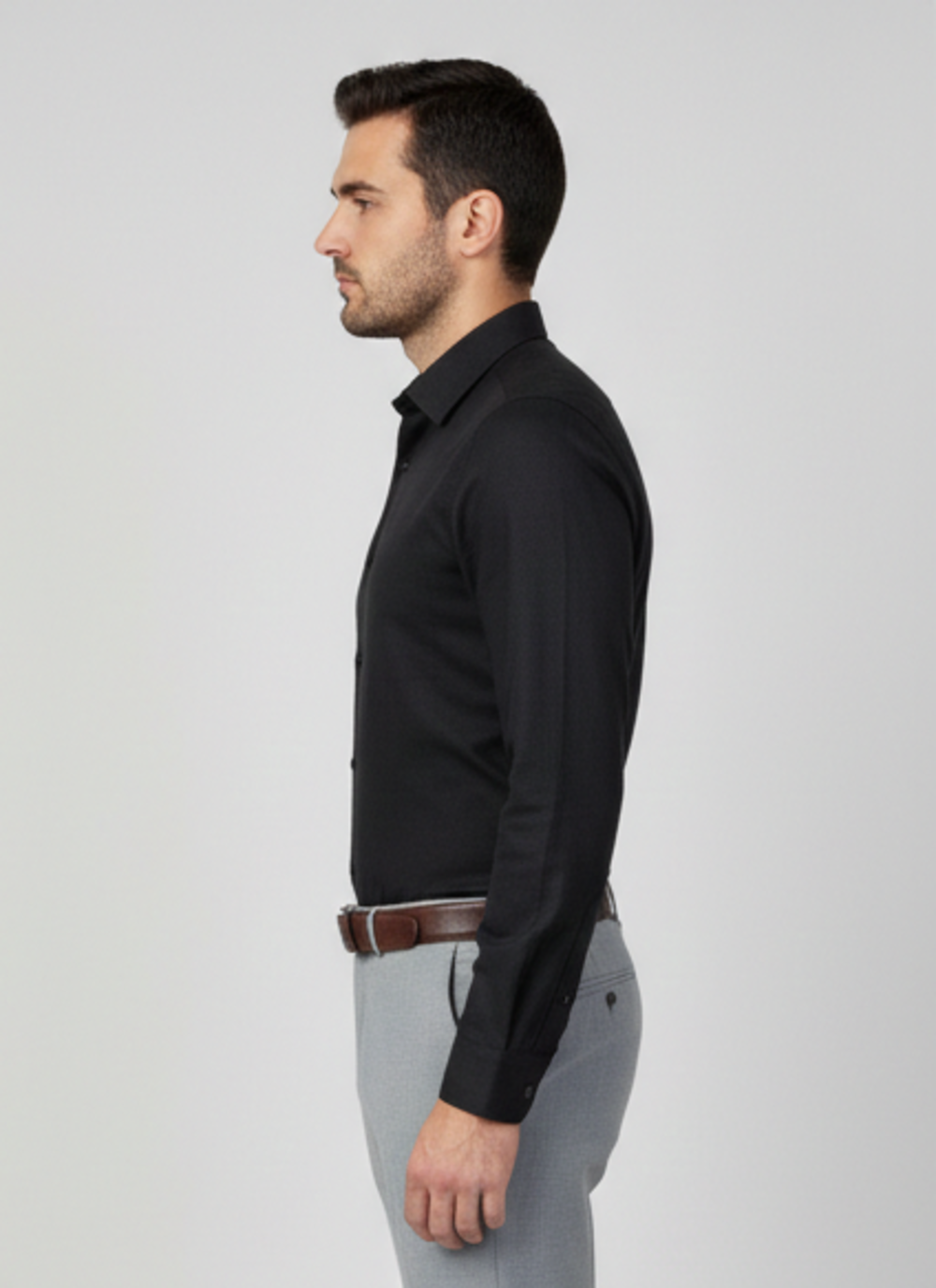 Soul Armor Solid Classic Casual  Full Sleeve Shirt