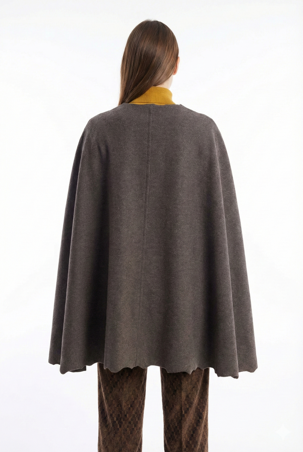 Soul Armor Women’s Solid Cape Style Winter Poncho Top