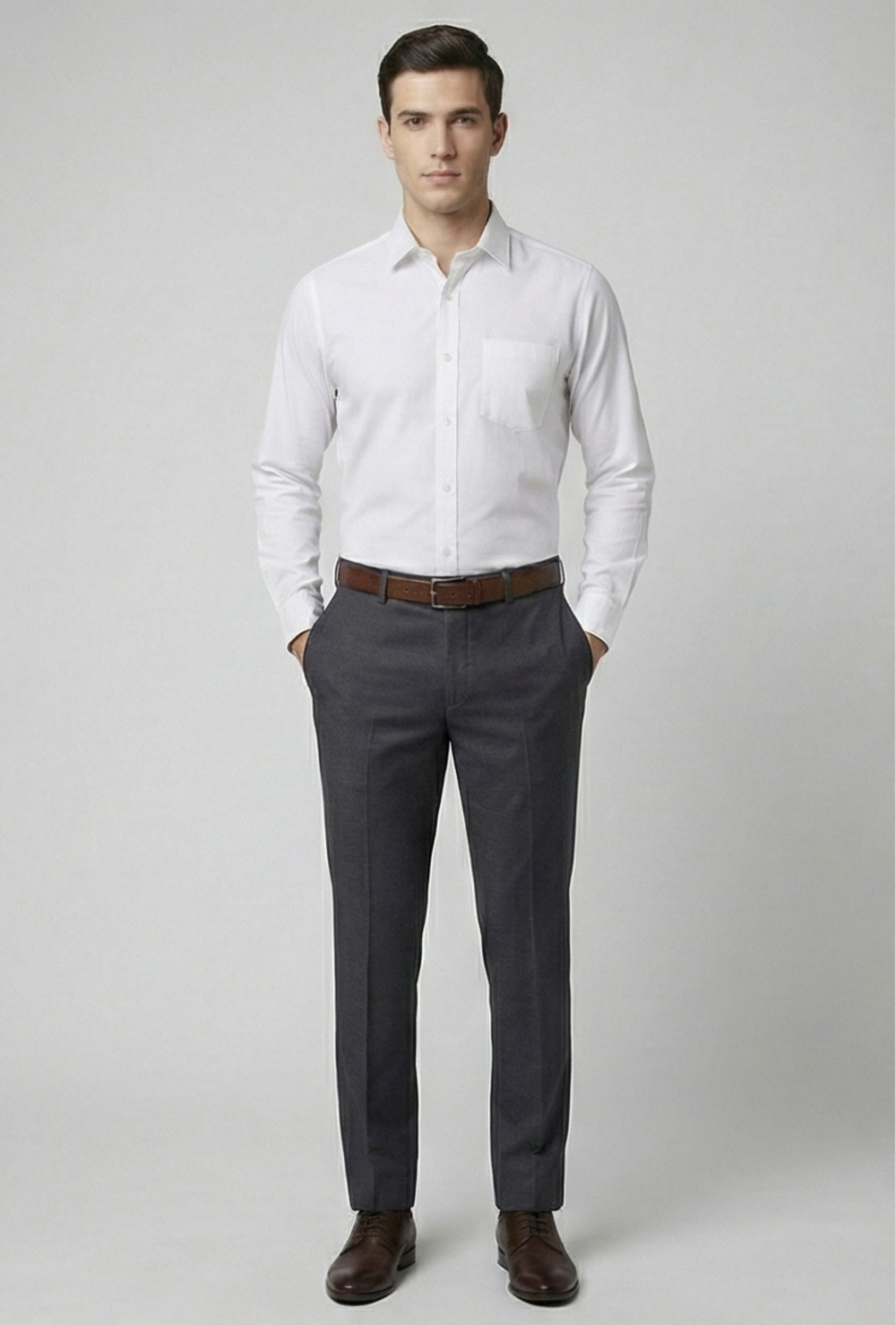 Soul Armor Elegant Solid Casual Shirt