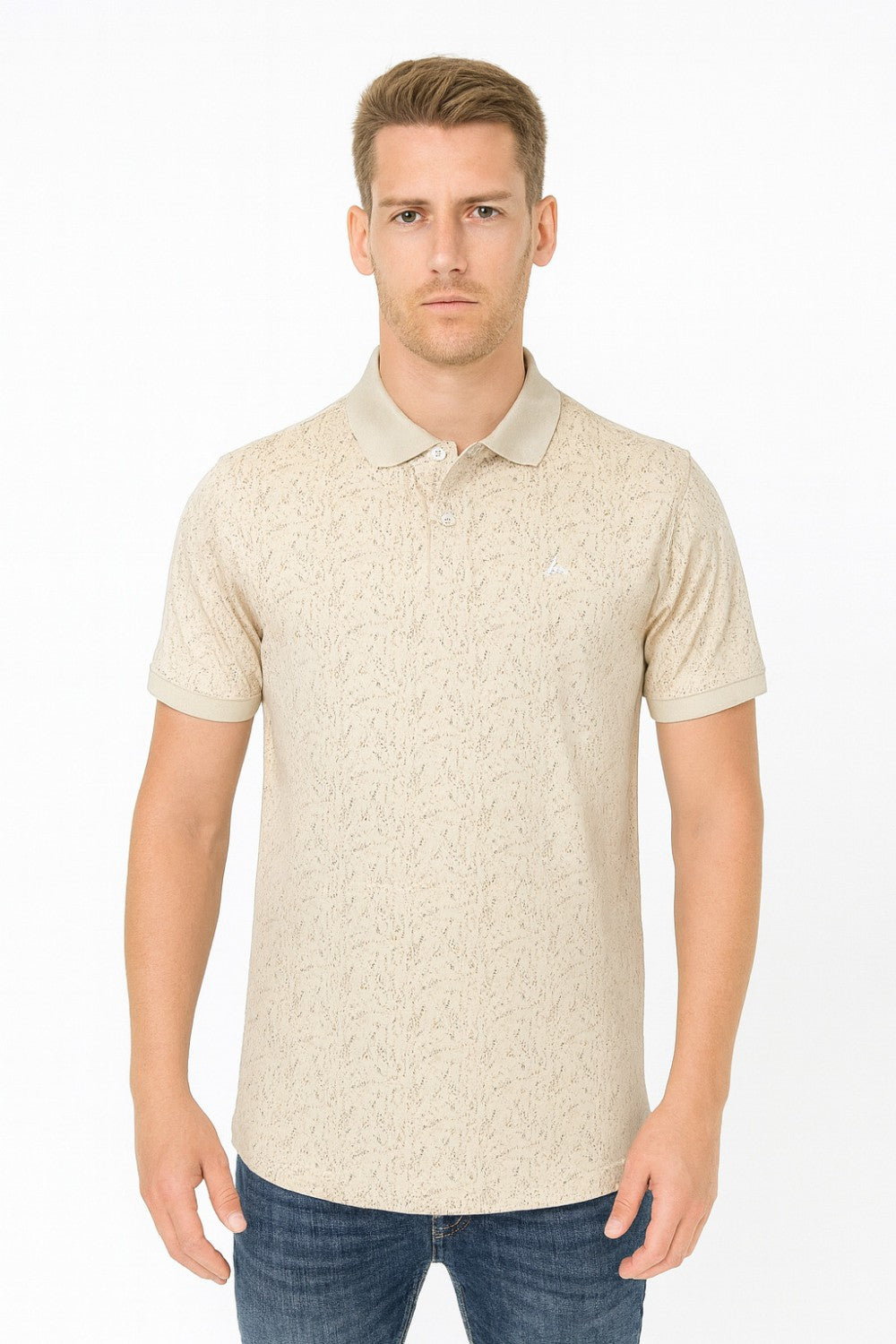 Parx Half Sleeve Textured  Polo T-shirt