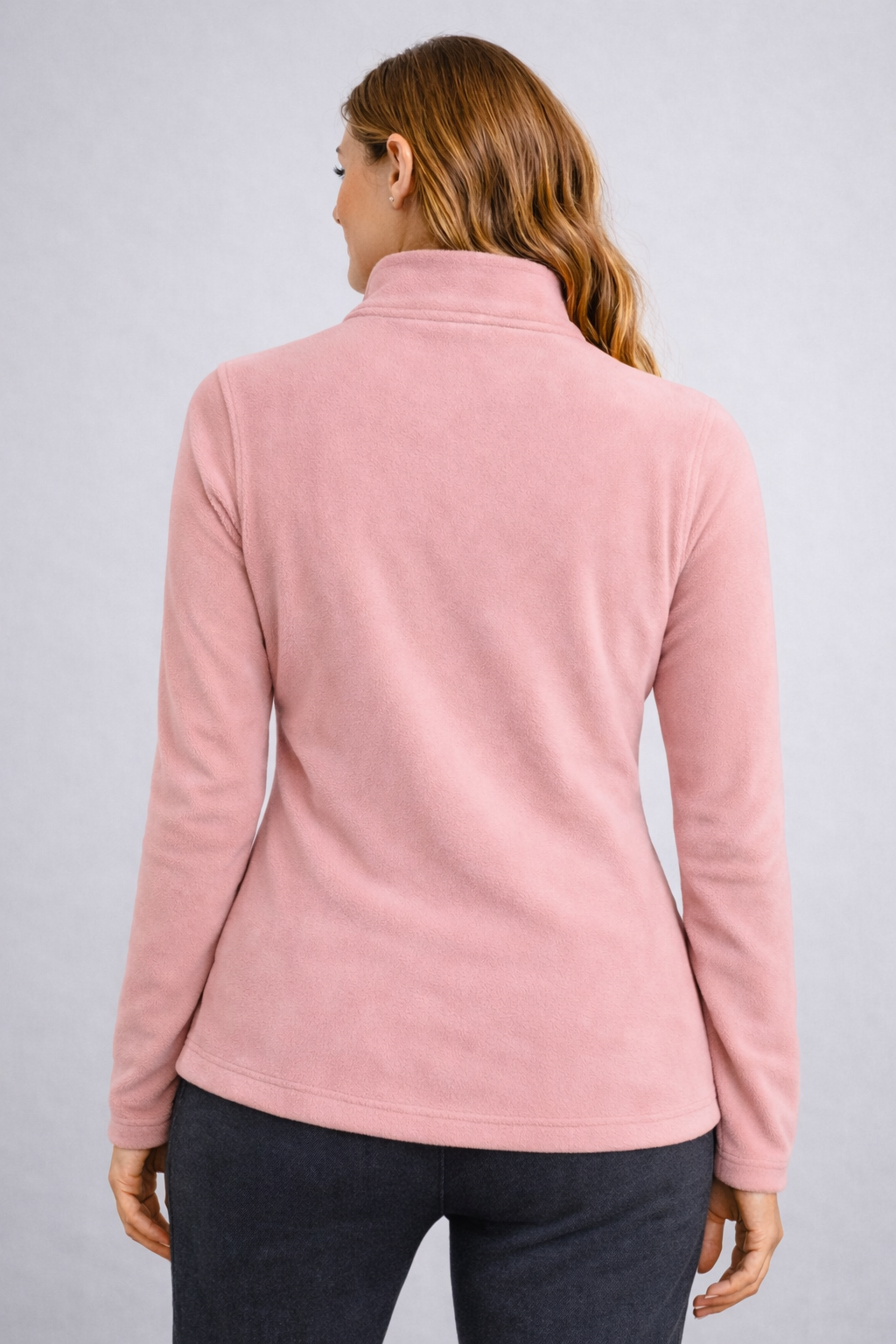 Soul Armor Solid Full Zip Fleece Winter Womens Jacket