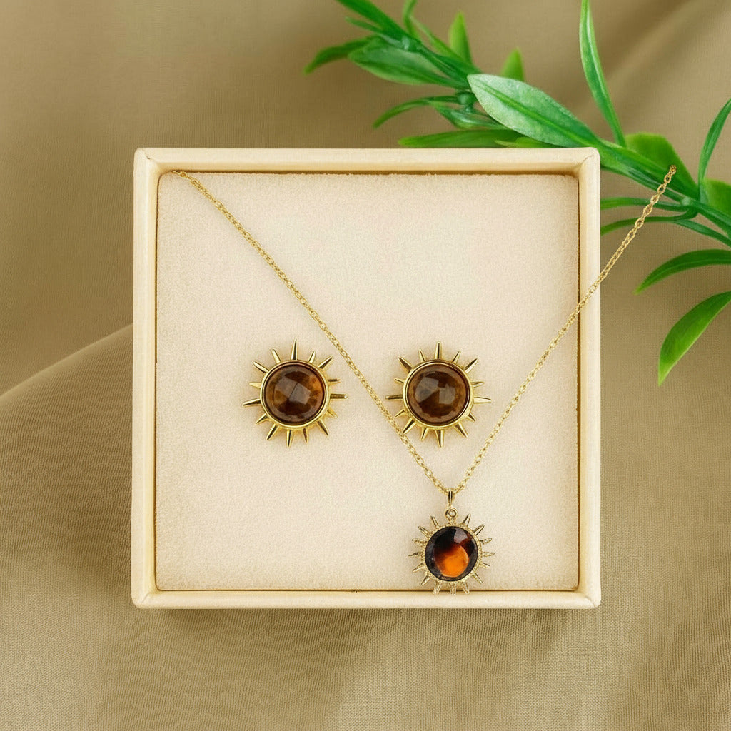 Sun Pendant Set