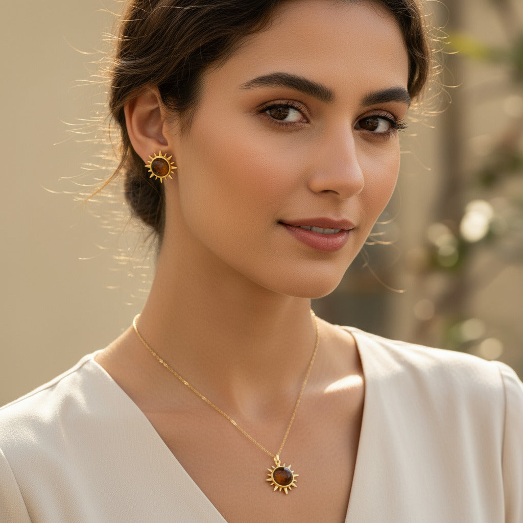 Sun Pendant Set