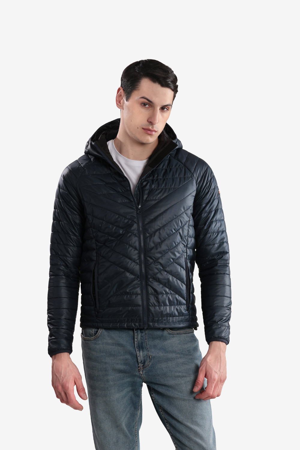 On-vers Lightweight Quilted Men’s Hooded Puffer Jacket