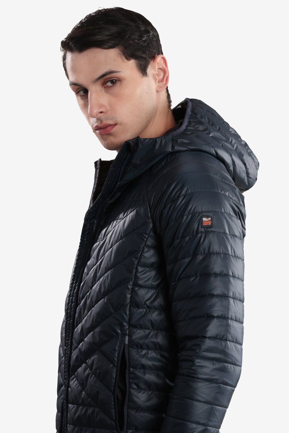 On-vers Lightweight Quilted Men’s Hooded Puffer Jacket