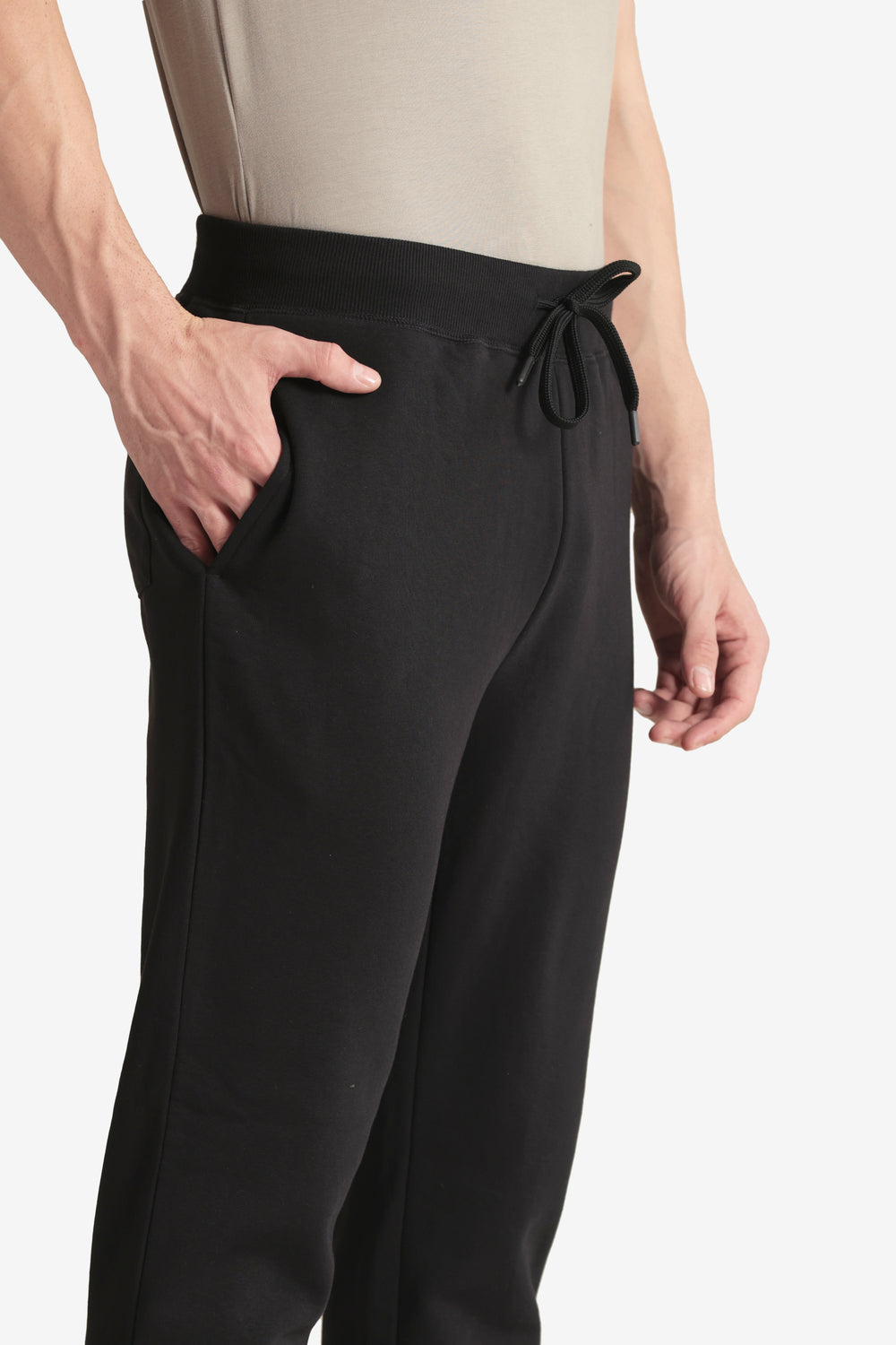 On-vers Solid Casual Drawstring Slim Joggers