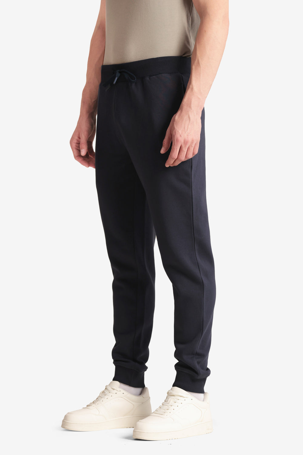 On-vers Solid Casual Drawstring Slim Joggers