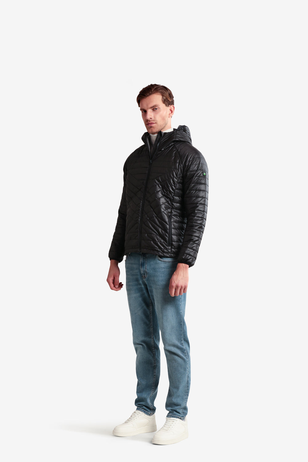 On-vers Lightweight Quilted Men’s Hooded Puffer Jacket
