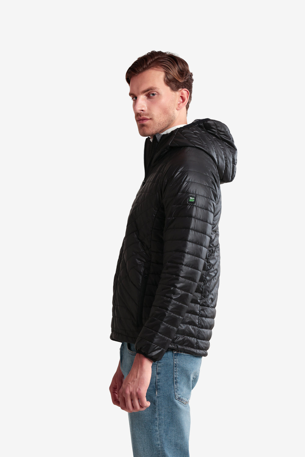 On-vers Lightweight Quilted Men’s Hooded Puffer Jacket